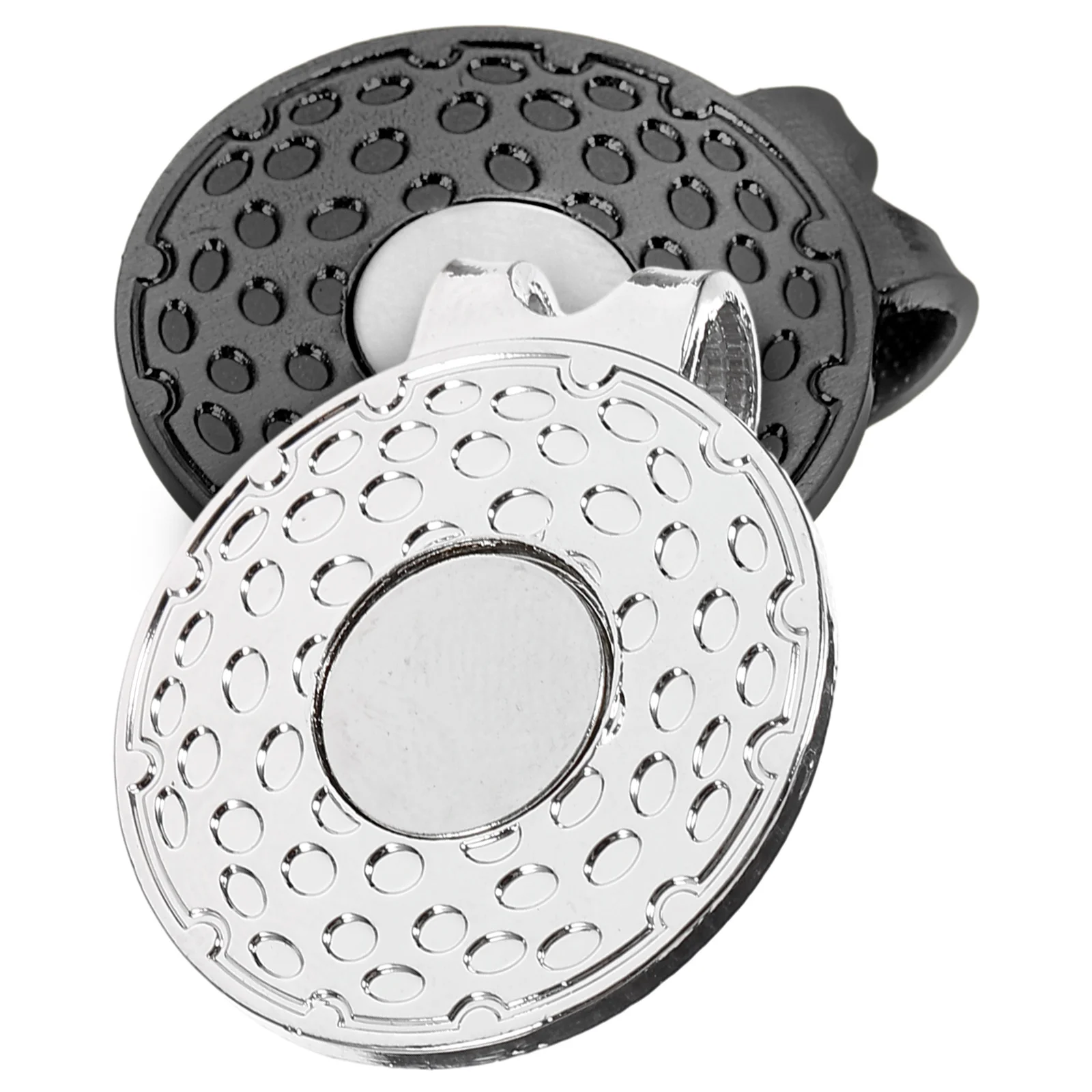 

2 Pcs Golf Hat Clip Delicate Marker Gadgets Clips Bespoke Convenient Accessories