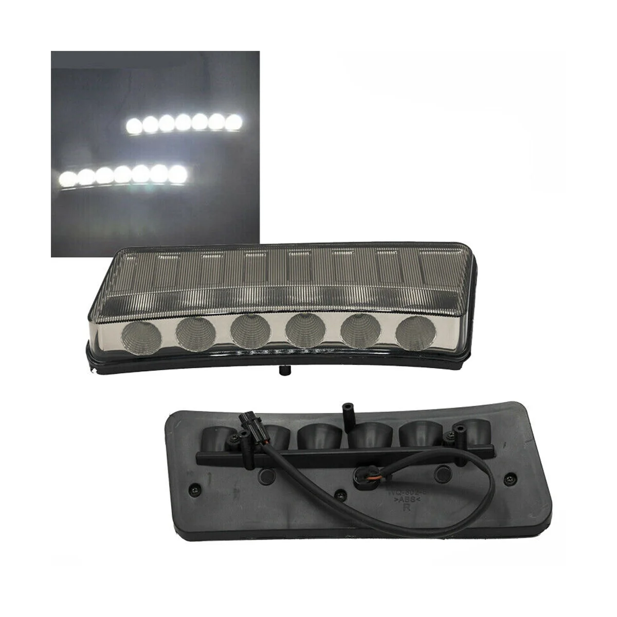 

Switchback LED DRL Daytime Running Turn Signal Light Smoke for 350Z 2003-2005