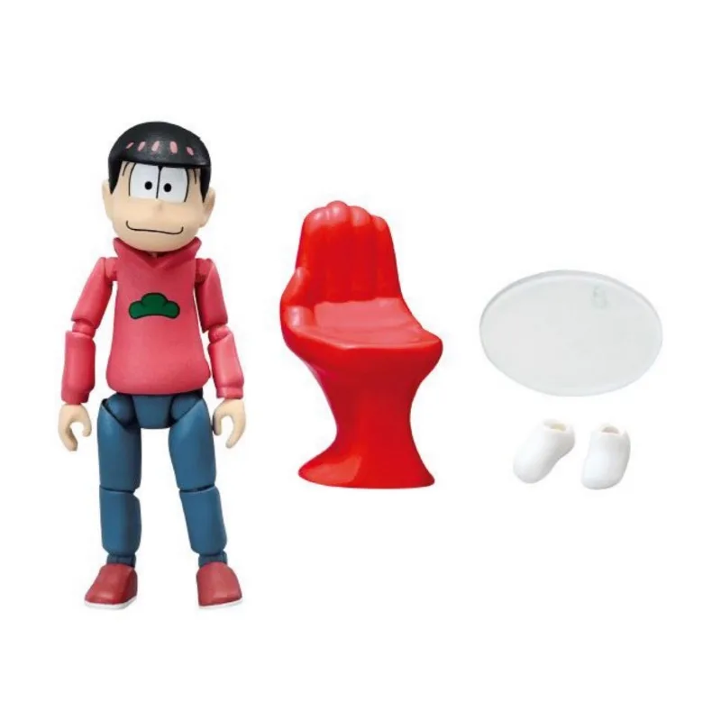 Original Rement OSOMATSU JYUSHIMATSU Matsuno ChoroMatsu Qversion Movable Anime Action Figure Model Toy Gift Collection Ornament