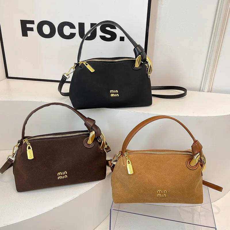 

Chic 2025 Quilted Crossbody Bag for Women, Elegant Top Handle Sling, Fashionable Bag with Inner Pockets for Travel & Dating​