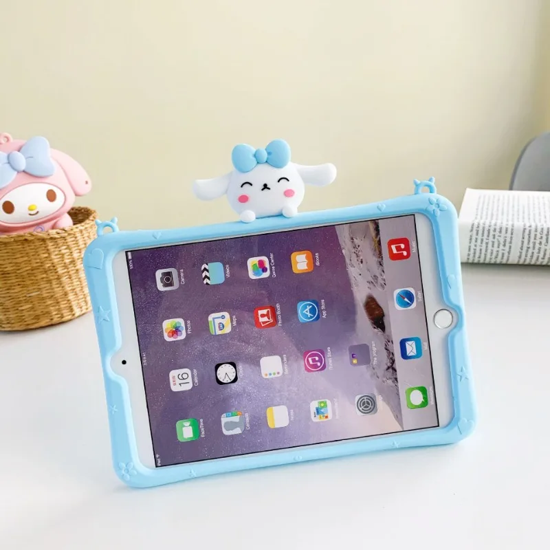 

Cinnamoroll Case for IPad 2025 11th Generation A16 10th 10.9in Case Cartoon Silicone Case 8th 9th 10.2in Mini6 7 Tablet Cover