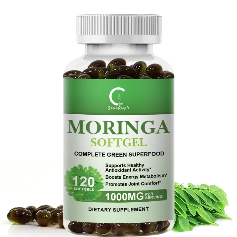 GPGP Greenpeople Natural Moringa Capsule Compound Vitamin &Amino acid supplement Cardiac care Cell Repair