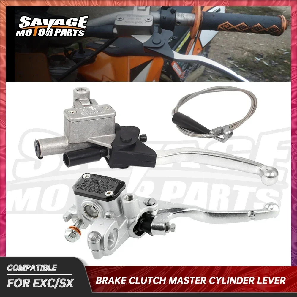 

Motorcycle Brake Clutch Master Cylinder Hydraulic Lever For EXC EXC-F SX SX-F SX-W XC-W XC-F 125 150 200 250 300 350 450