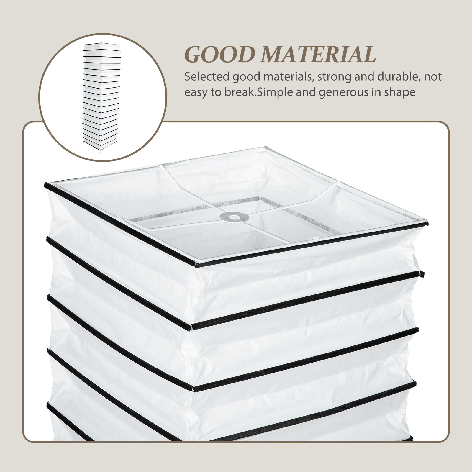 

Vertical Paper Floor Lamp Shade Simple Home Lampshade Floor Light Cover Decorative Lamp Cover for Bedroom Modern Style