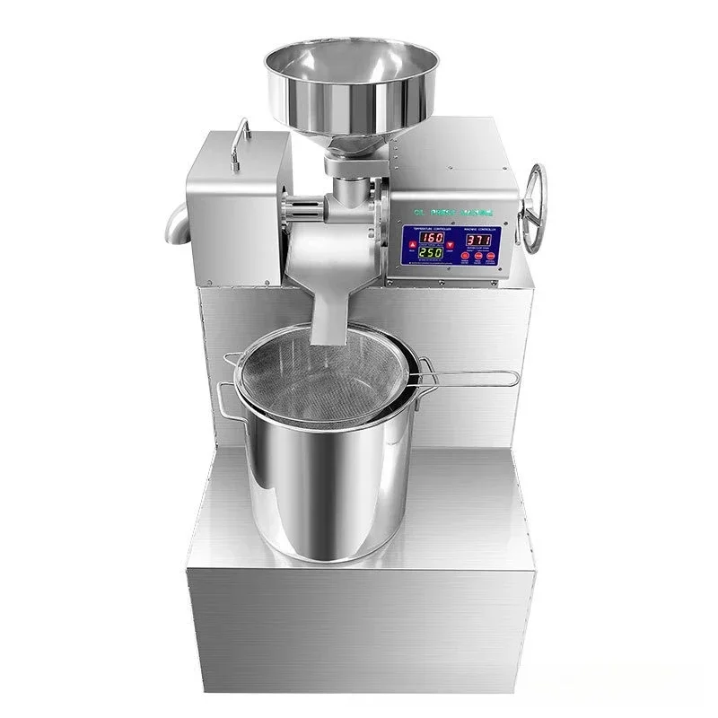 

110V/220V new medium and large commercial oil press spiral intelligent fryer P30 oil press