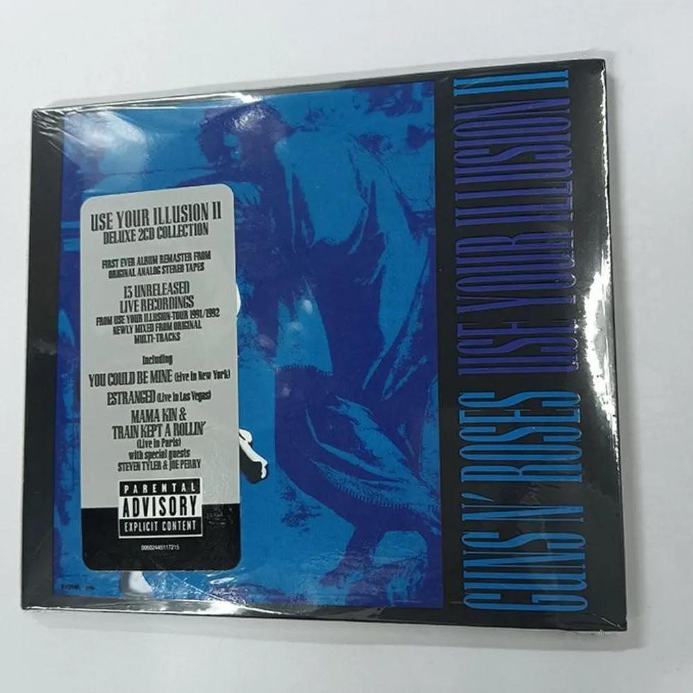 

Guns N Roses Use Your Illusion II Album CD Western Hard Rock Music Collection
