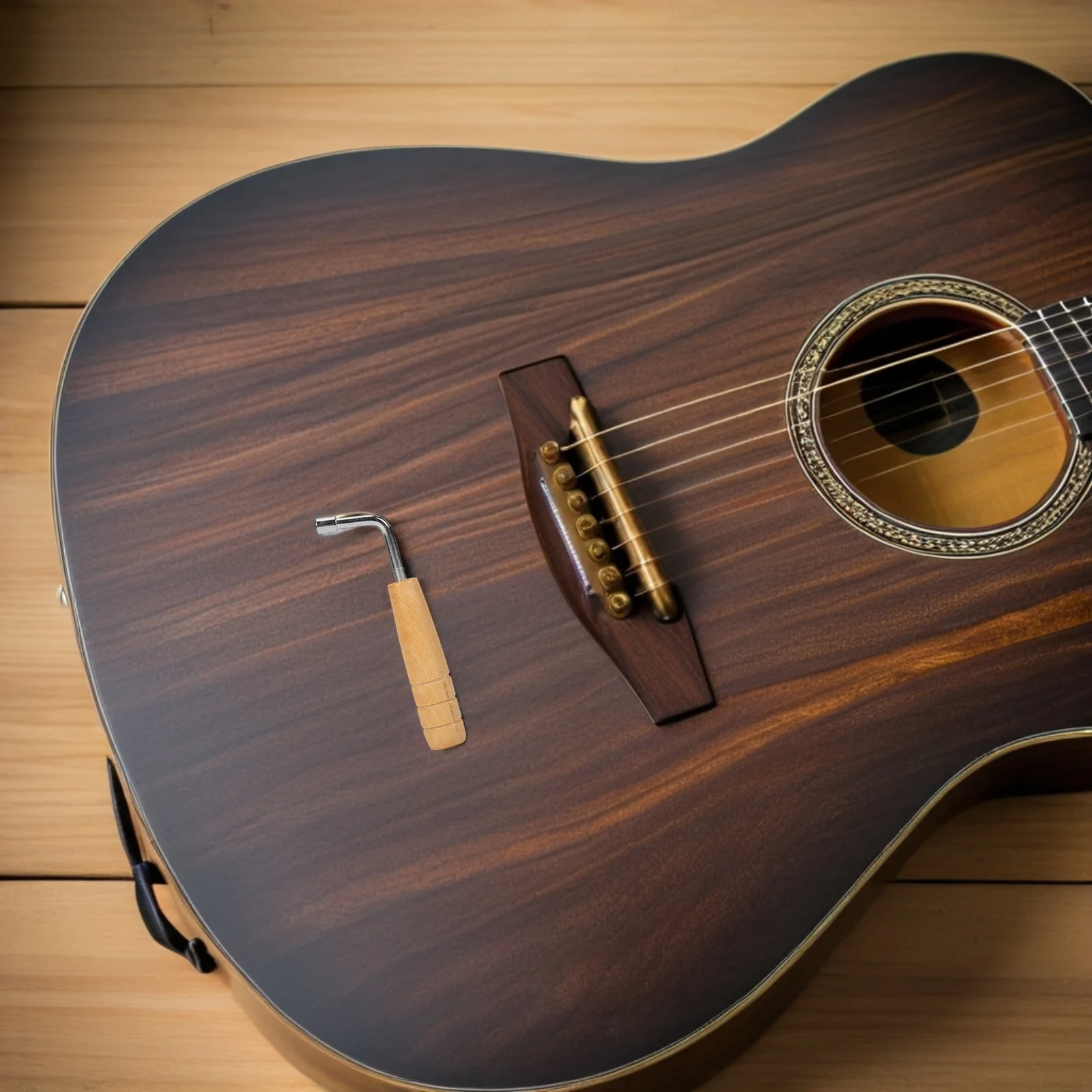 21-teiliges Leier-Saiten-Set, Metall-Stimmschlüssel, Ersatznägel für Harfeninstrumenten-Zubehör