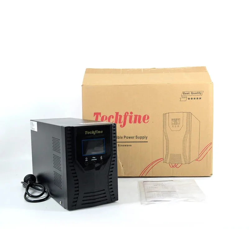 Migliore vendita all'ingrosso della fabbrica 1KVA 2KVA 800W 1600W Linea di alimentazione di backup UPS sinusoidale puro interattivo