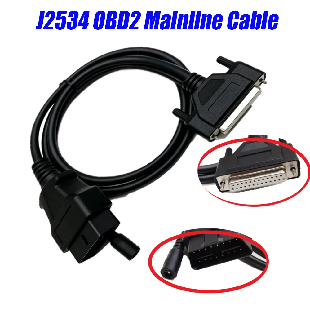 For Pro J2534 OBD2 Mainline Cable with Full Vehicle Compatibility Durable Transmission ECU Programmer Car Diagnostic Tool