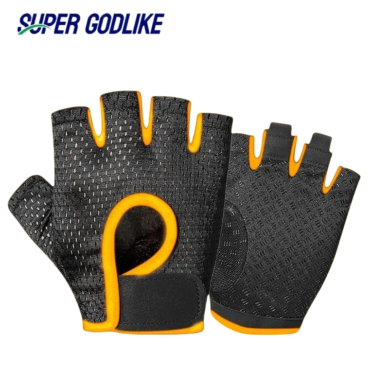 Good Review Cycling Bike Gloves Half Finger Shockproof Breathable MTB Mountain Bicycle Sports Gloves Men Women Cycling Equipment