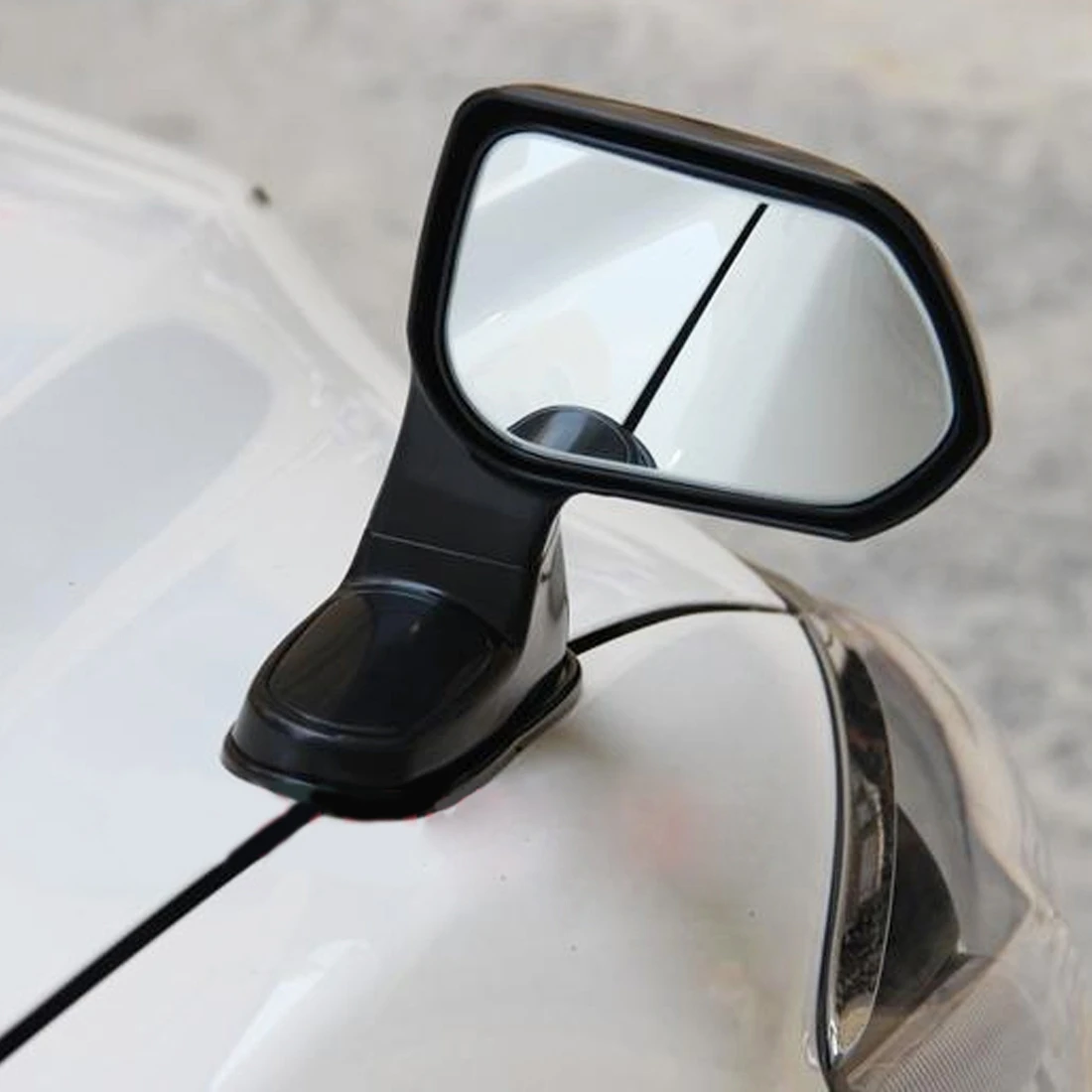 360 Degree Rotatable Right Side Assistant Mirror for Auto Car