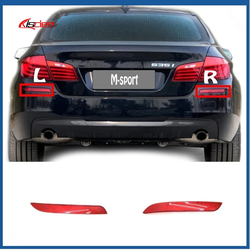 

Rear Bumper Reflector 63147842955 63147842956 for BMW 5 Series M-Sport F10 F18 2011-2016 Accessories 2PCS