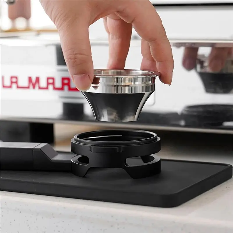 ABUG-Variable Diameter Espresso Basket 58Mm 14G 58-35Mm Step-Down Design Fits 58Mm Bottomless Portafilter