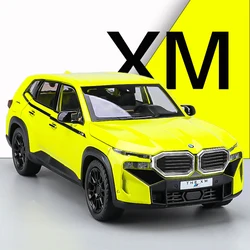 1:32 The XM SUV Alloy Sports Car Model Diecasts Metal Racing Car Model High Simulation Sound and Light Collection Kids Toys Gift