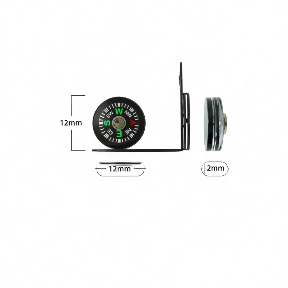 Pocket Mini Compass Navigation Guide Portable Outdoor Tool For Hiking Camping Sailing Boating Marine Equipment Accessory Gear