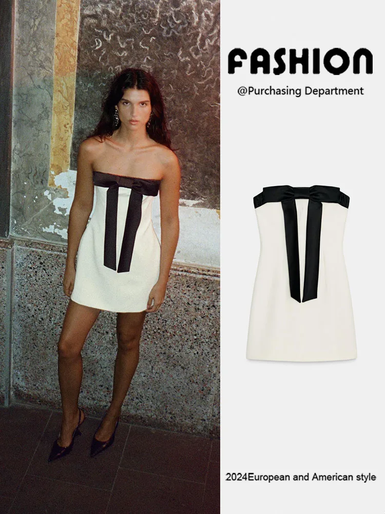 Neue Winter 2025, Damen Faion, personalisierbar, Farbe, Blo-Knoten-Dekoration, Röhrenoberteil, Dr. Ele Miao, ethnischer Stil