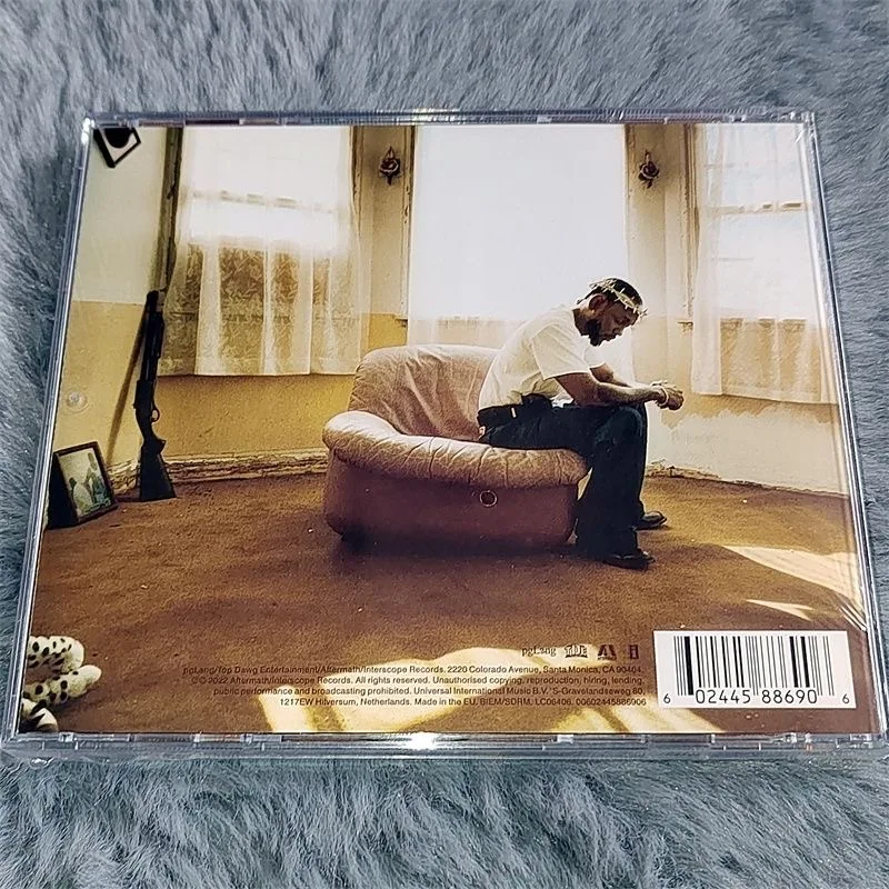 Kendrick Lamar Duckworth Music CD Mr Morale & the Big Steppers Compact Disc Cosplay Walkman Car Soundtracks Box Party Music Gift
