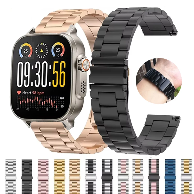 �y�Z�[�����zRealme Watch 5�p�X�e�����X�X�`�[���X�g���b�v�A22mm���^���o���h�ARealme Watch S2/S SPro/2 2Pro/Realme 3 3 Pro�p�u���X���b�g�A�R���A�x���g