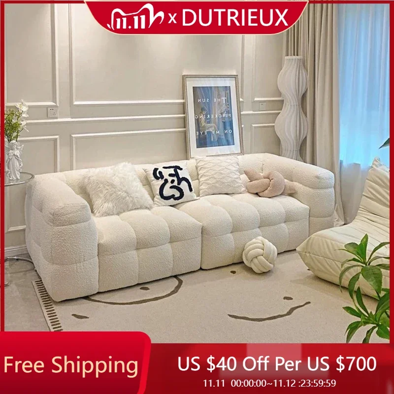 

Lounge White Living Room Sofas Cute Comfortable Large Size Relaxing Balcony Living Room Sofas Cheap Divano Library Furniture