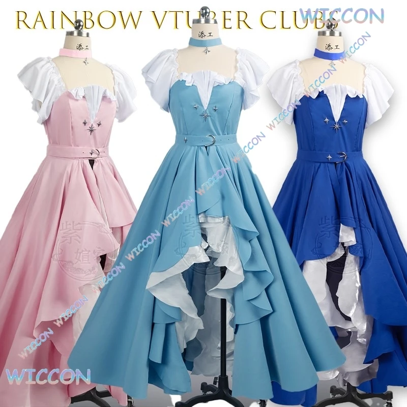 

Lux iemRainbow Vtuber Clubs Nij Anime Hoshimachi Suisei Ruri Tachibana TSBK Ruri Outfit Anime Costume For Women Party Convention