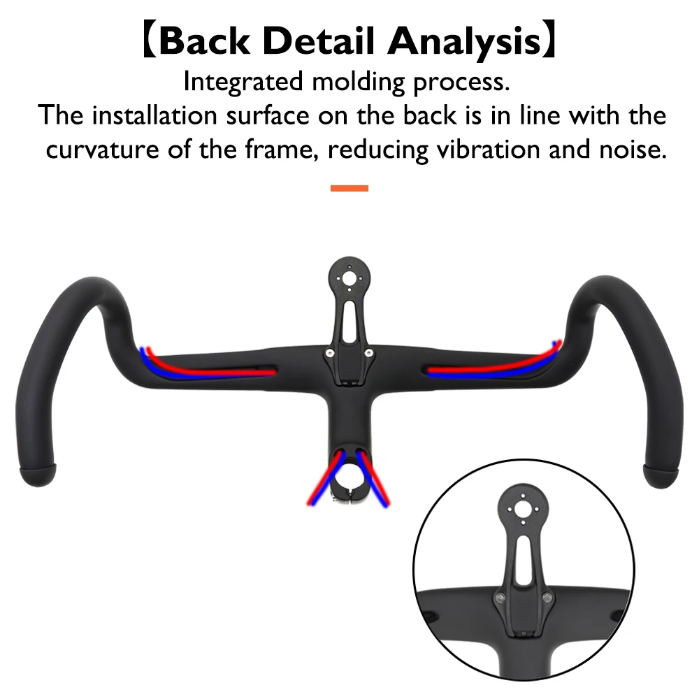 Custom Bike Computer Mount for SES AR Handlebar | Compatible with Wahoo & Garmin | Integrated Cycling Accessory for Road Bikes