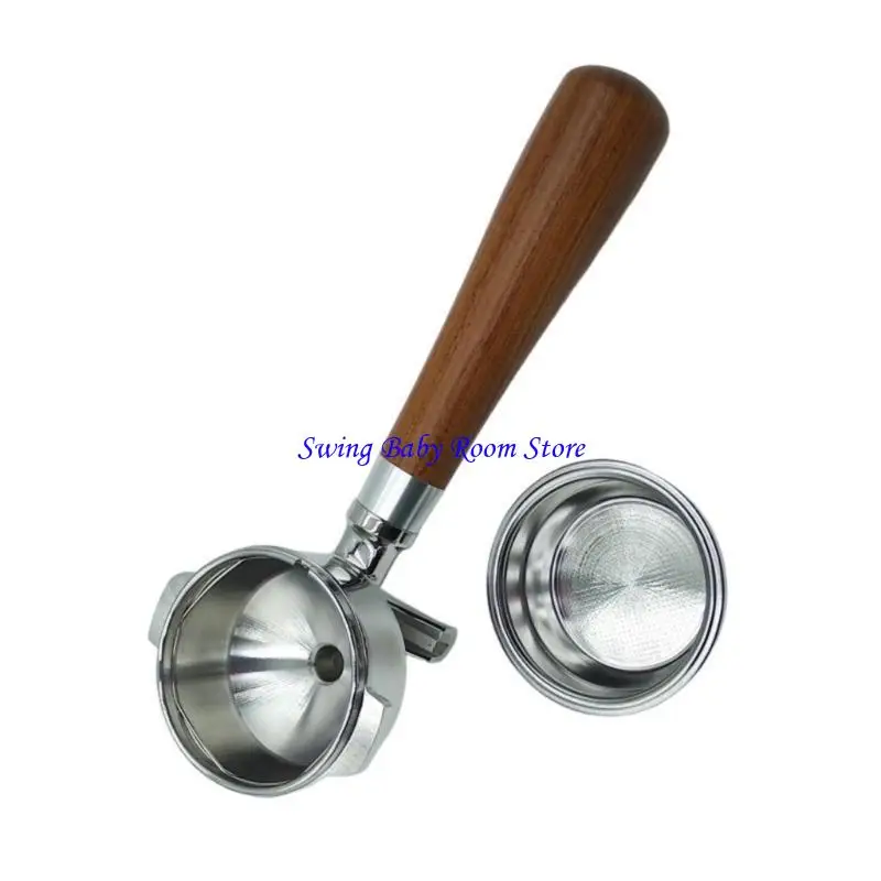 

K1AD Ergonomic Double Ear Handle Coffee Portafilter for 58mm E61 Espresso Makers