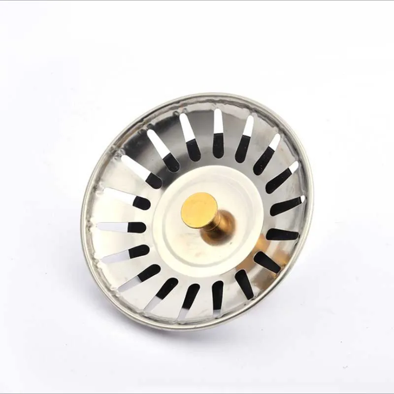 Two Styles Kitchens Accessories Stainless Steel Kitchen Accessory 1-10pcs Kitchen Sink Filter Utensils Drain Strainer Fixture