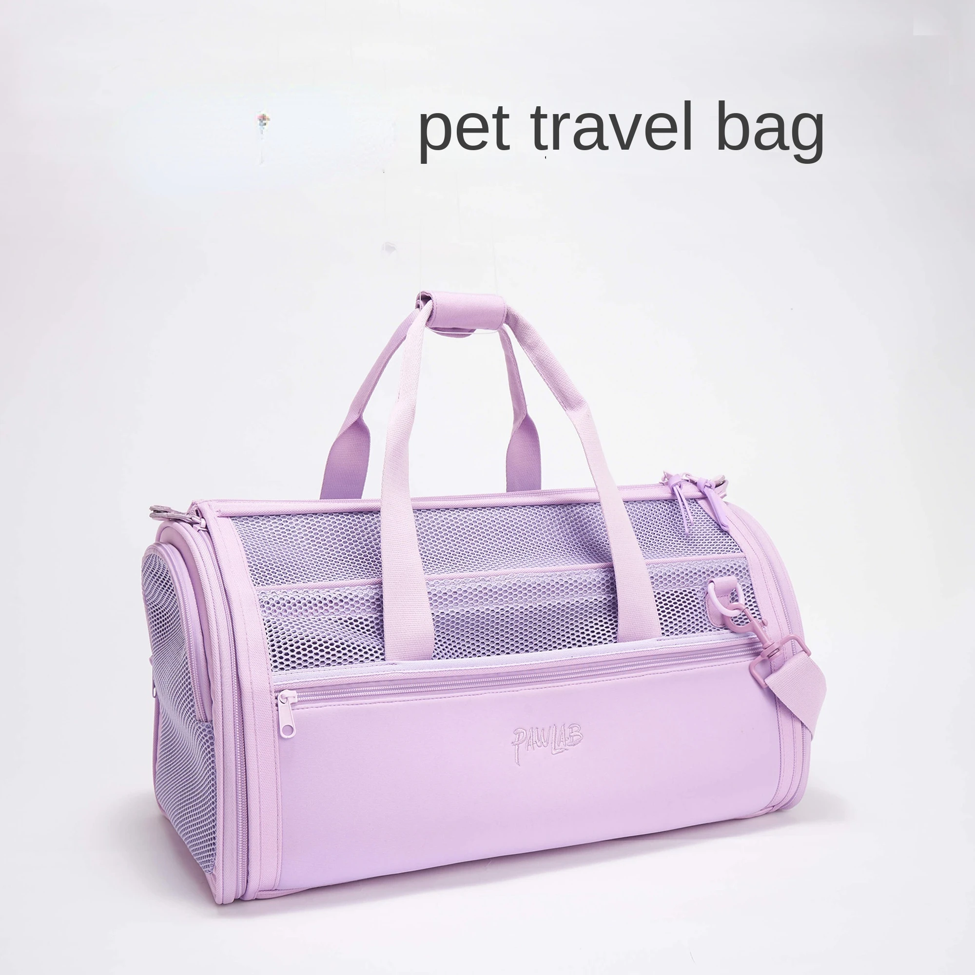 

Pet Cat Carrier Bag Luxury Dog Go Out Travel Large Space Air Hand Crossbody Breathable Foldable Accessories