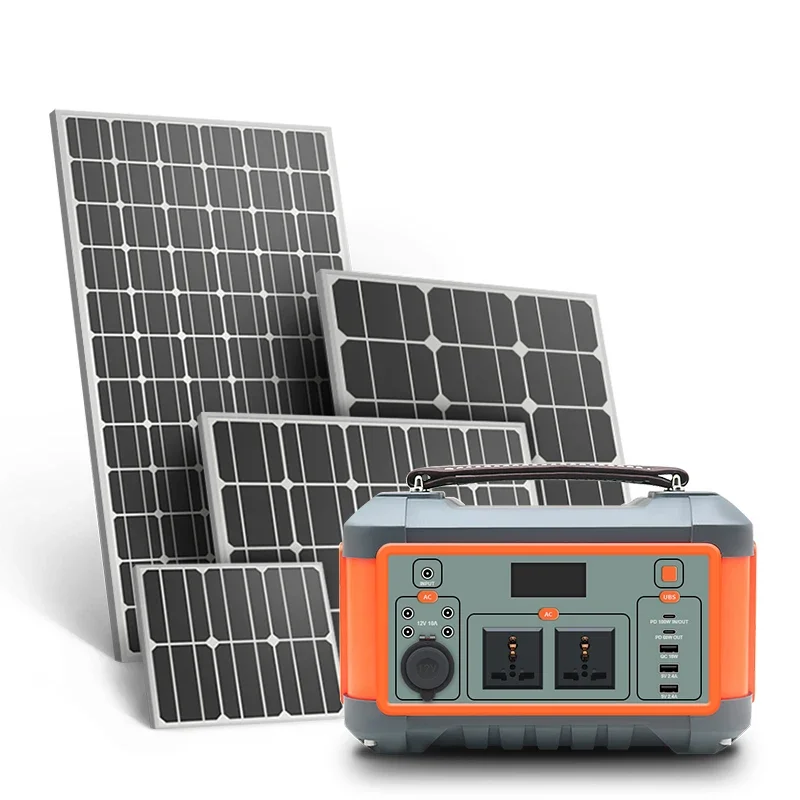 Ubetter 1000W Portable Power Station Solar Powered Generator UPS Backup DC Battery Pack Outdoor Emergency Power Supply