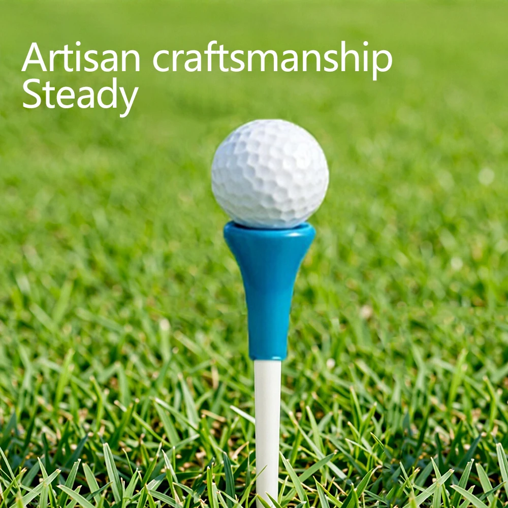 FzcSpeed Gummi-Golf-Tees Golf-Tee-Halter für Driving Range & Simulator 80mm 5er-Pack Unzerbrechliche Golf-Matte-Tees – Detail 3