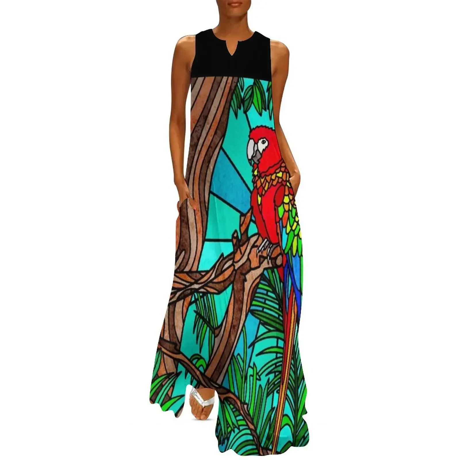 

Wild Parrot Long Dress Dresses gala Women dresses summer dress dresses for womens 2025 Dress