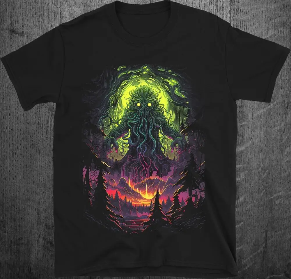 Cthulhu Arboreal Anomalies Volcano Cotopaxi Edition T-Shirt