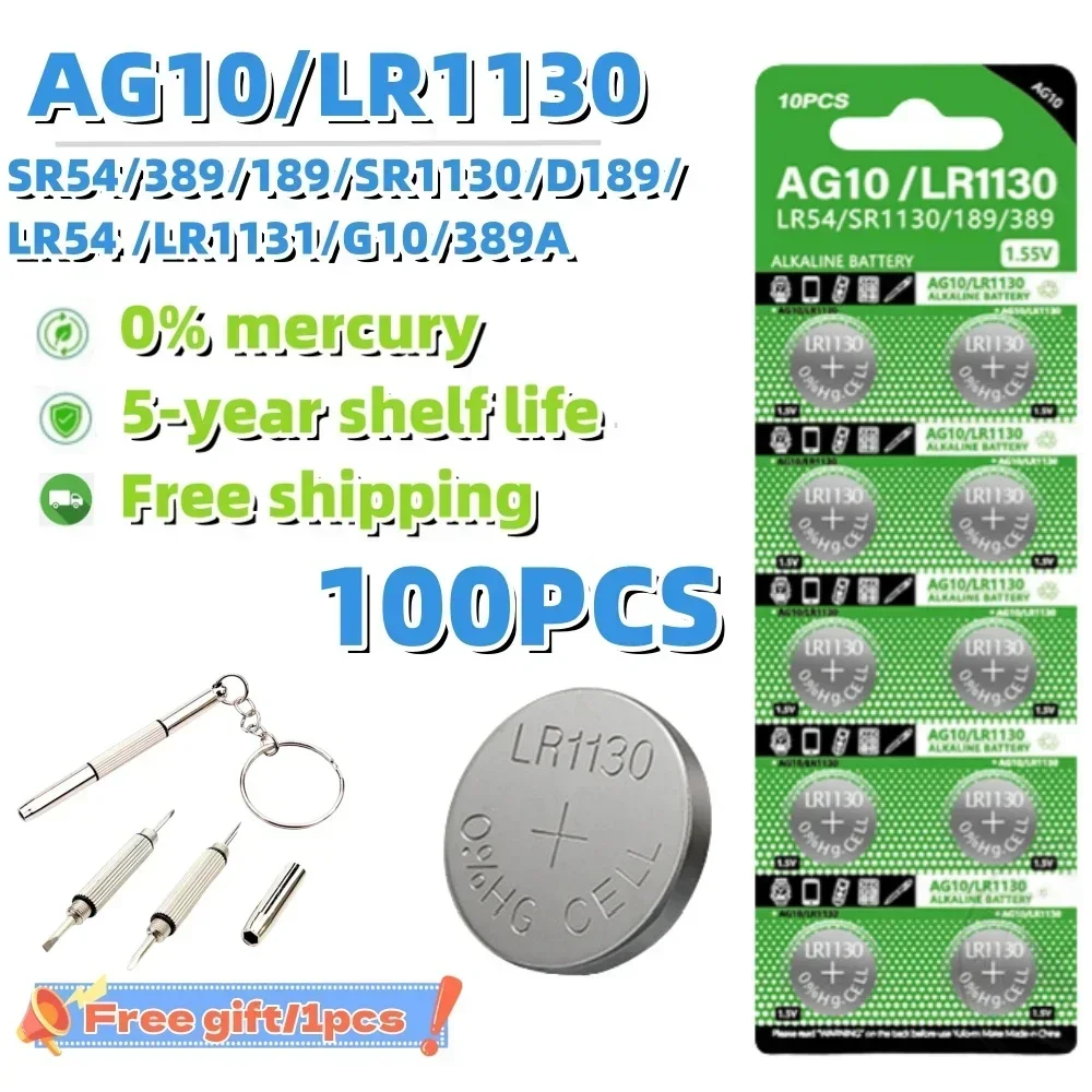 AG10 Button Cell LR…