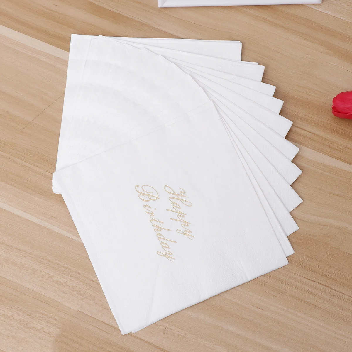 Servilletas de papel desechables para decoración de boda, decoraciones para ceremonia de cena y fiesta, 16 Uds.