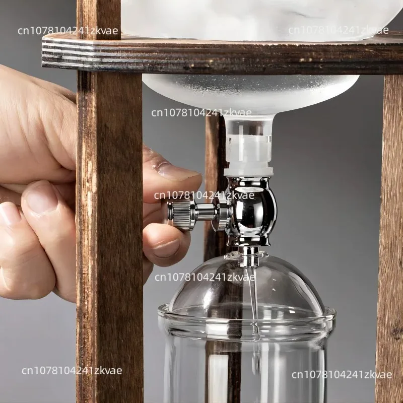 Ice Drip Coffee Pot Cold Brew Dripper New Chinese-Style Cold Brew Tea Set Coffee Pour-Over Pot Drip-Style Coffee Maker