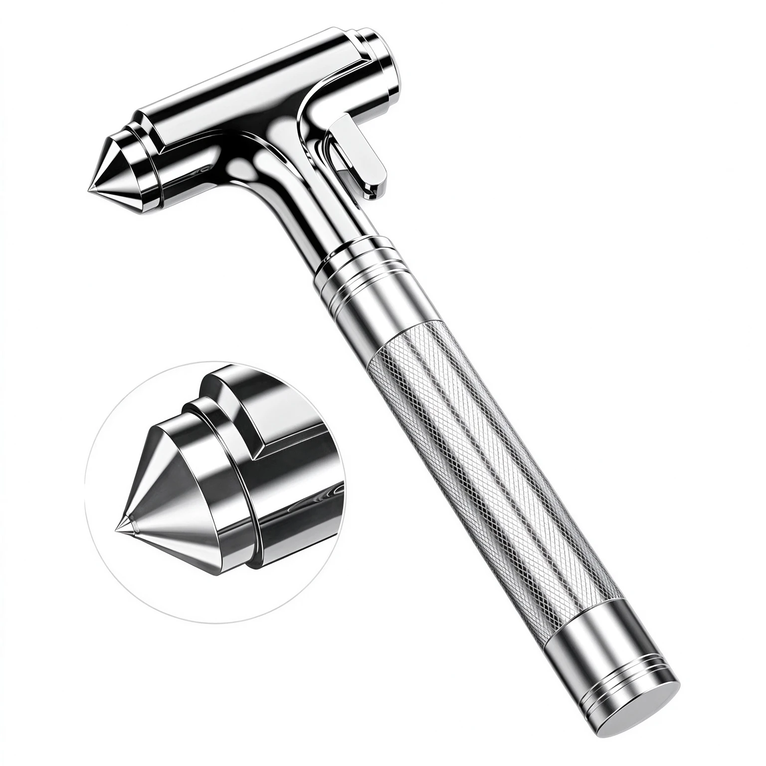 Car Safety Hammer Car Window Breaker Emergency Hammer with Seat Belt Cutter for Auto Rescue Escape Life Saver Hammer view 5