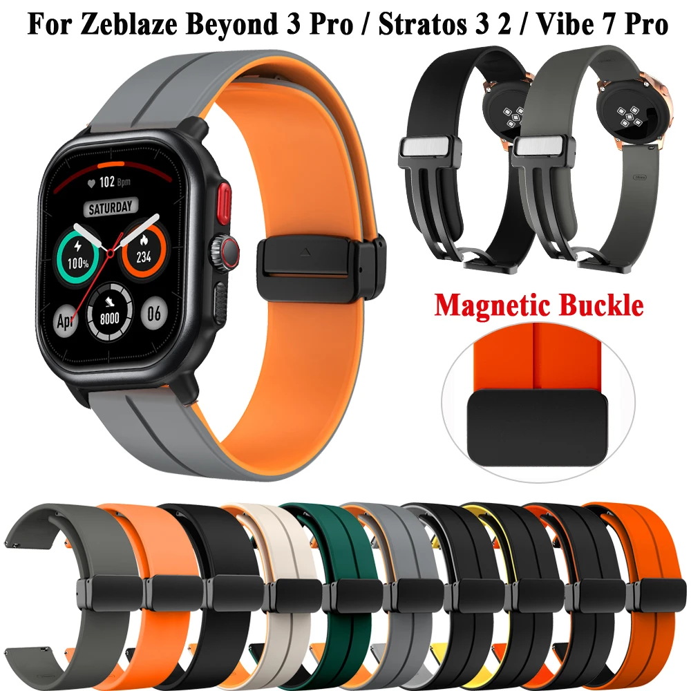 Silicone 22MM Wrist…