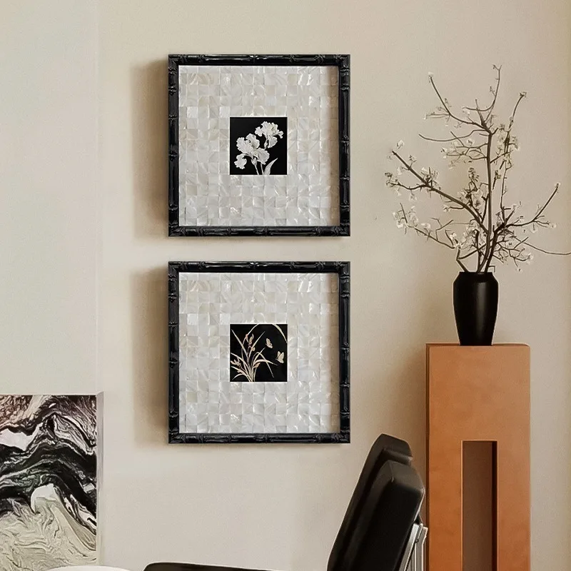 Art Decorative Shell Painting Wall Interior Aesthetic Paintings Room Interesting Luxury Picture Frame Nordic Wall Decorations