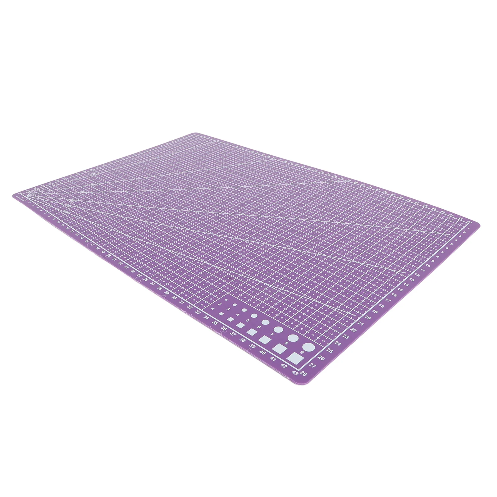 Plastic Cutting Mat Double Sided Non Slip Craft Mat for Sewing Quilting Fabric Cutting Board for Crafts