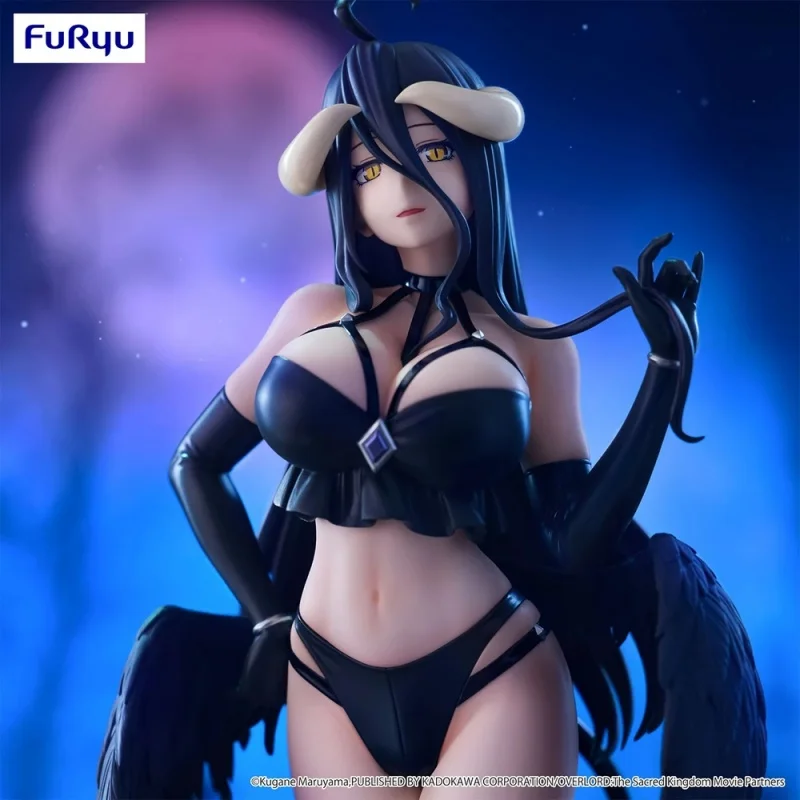 

Original Furyu Overlord Albedo Action Figure Bicute Dark Anime Pvc Model Decoration Genuine Collectible Toys Birthday Gift