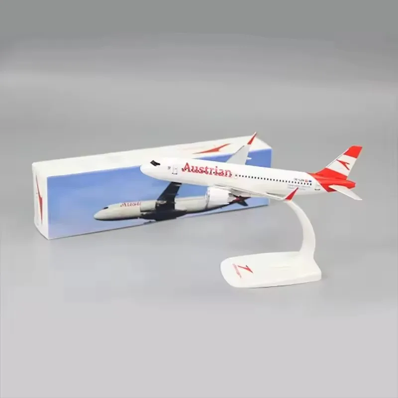 

1/200 Scale A320 Neo Austrian Airlines A320 ABS Plastic Building Block Assembly Airplane Model Toy Airplane Collection Display