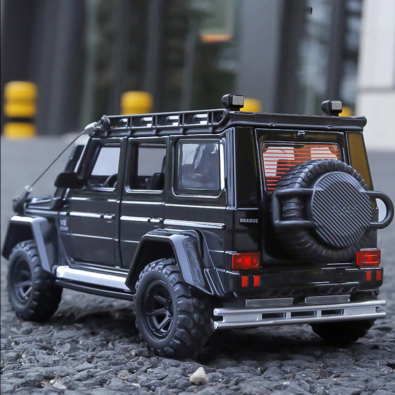 1:32 Benz G550 Adventure 4X4² V8 Alloy Cast Toy Car Model Sound and Light Children\'s Toy Collectibles Birthday gift