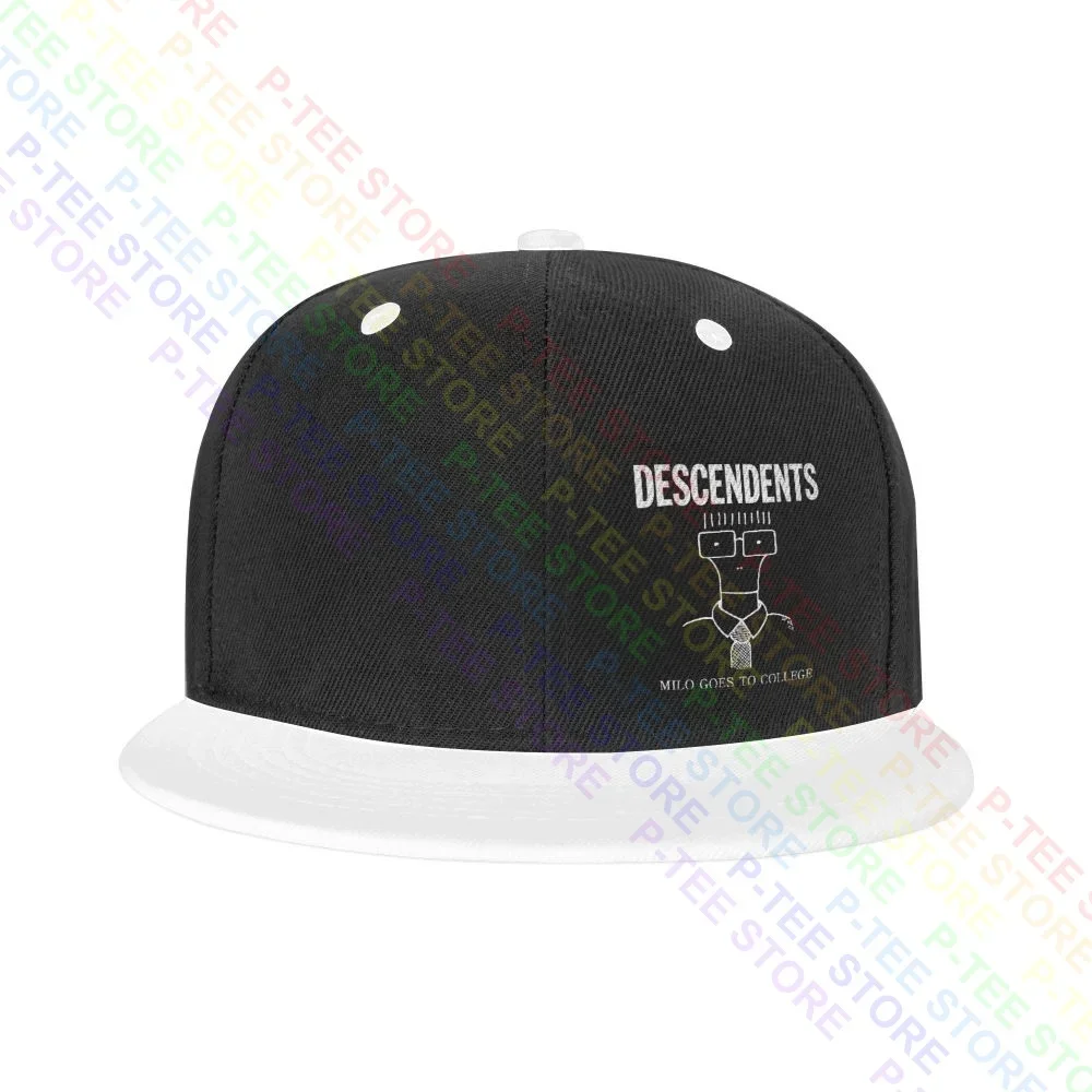 Descendents Milo Goes To College Gray Snapback Cap Colorful Baseball Caps Top Hipster Best Quality