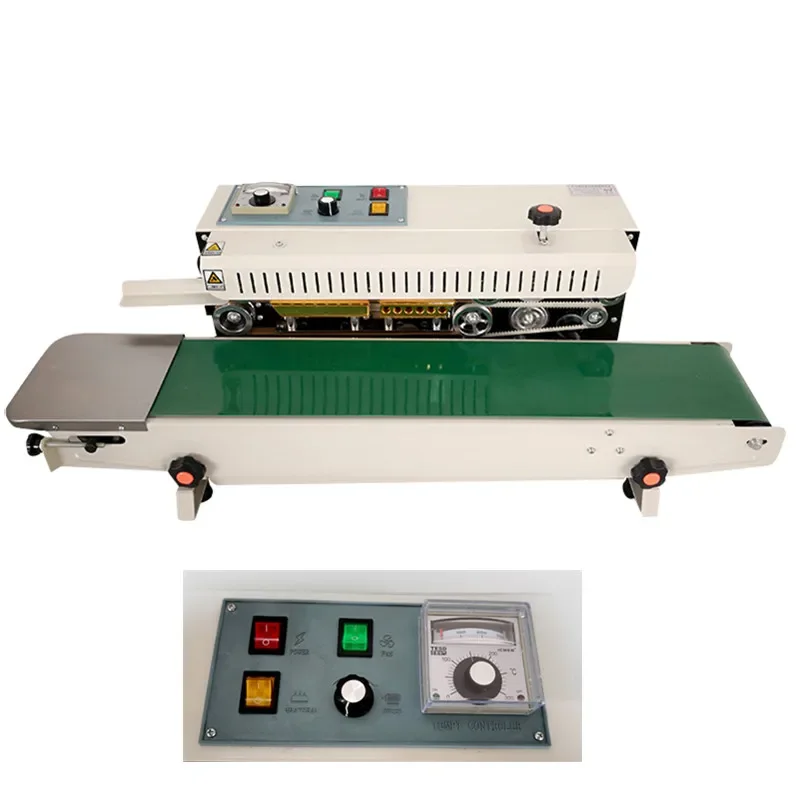 

Horizontal Plastic Bag Laminating Sealing Machine For Fr-900 Automatic Continuous Band Sealer