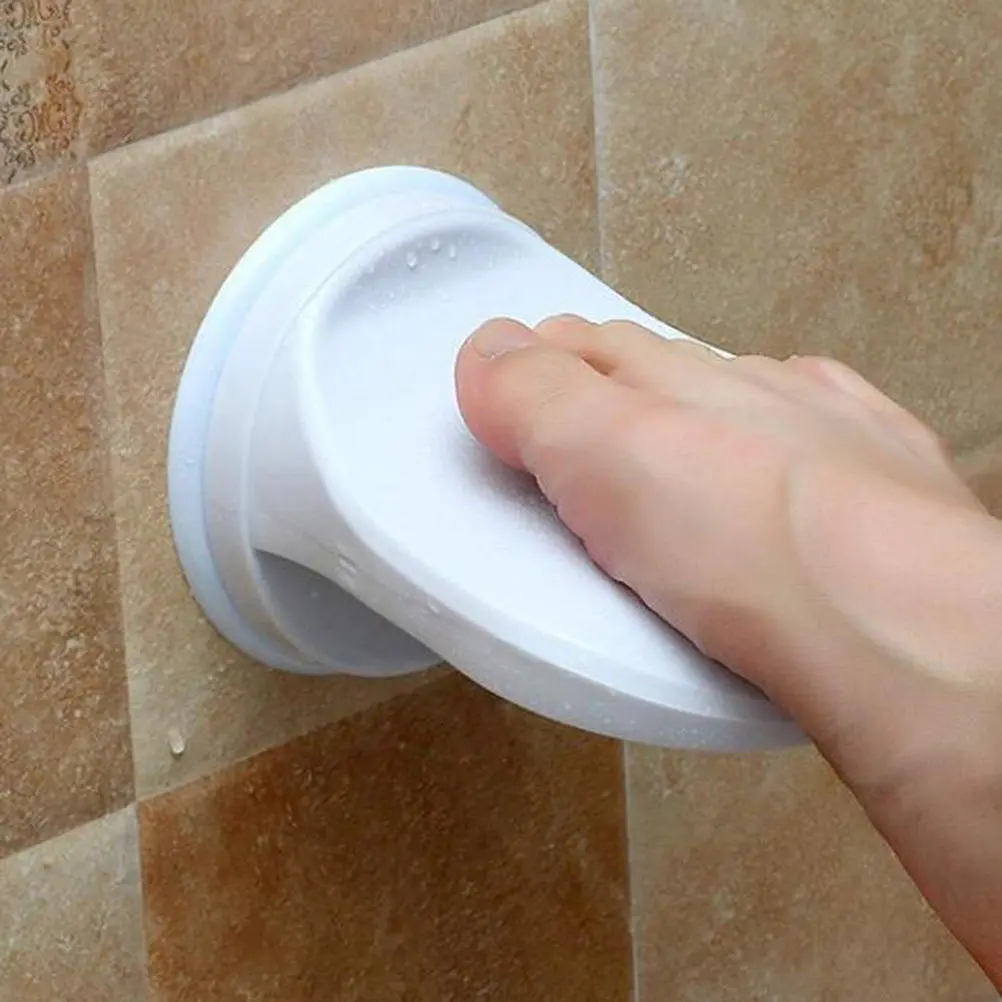 Adhesive Non-Slip Foot Rest Step for Shower – Safe Shaving & Balance Aid, High-Grade Plastic Bathroom Pedal