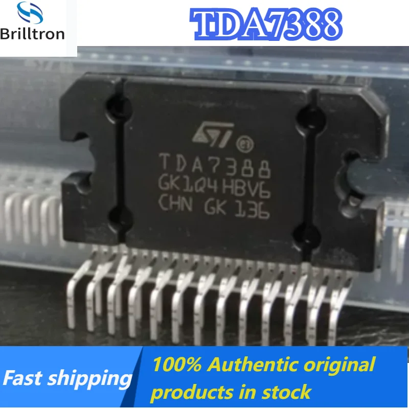 5-20PCS TDA7388 4x41W Audio Power Amplifier ZIP-25 Brand New Original In Stock , Fast Shipping.
