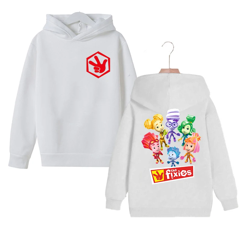 Y2k The Fixies Graphic Hoodie Kids Children's Sweatshirt Hoody For Boys Girls Casual Hoodies StreetwearClothes