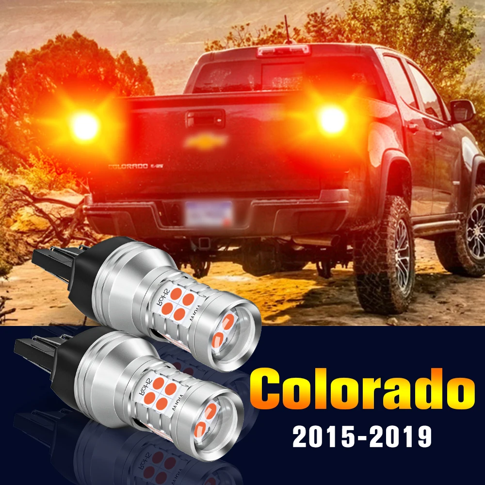 

2 шт. светодиодные лампы стоп-сигнала для Chevrolet Colorado 2015-2019 2016 2017 2018 аксессуары