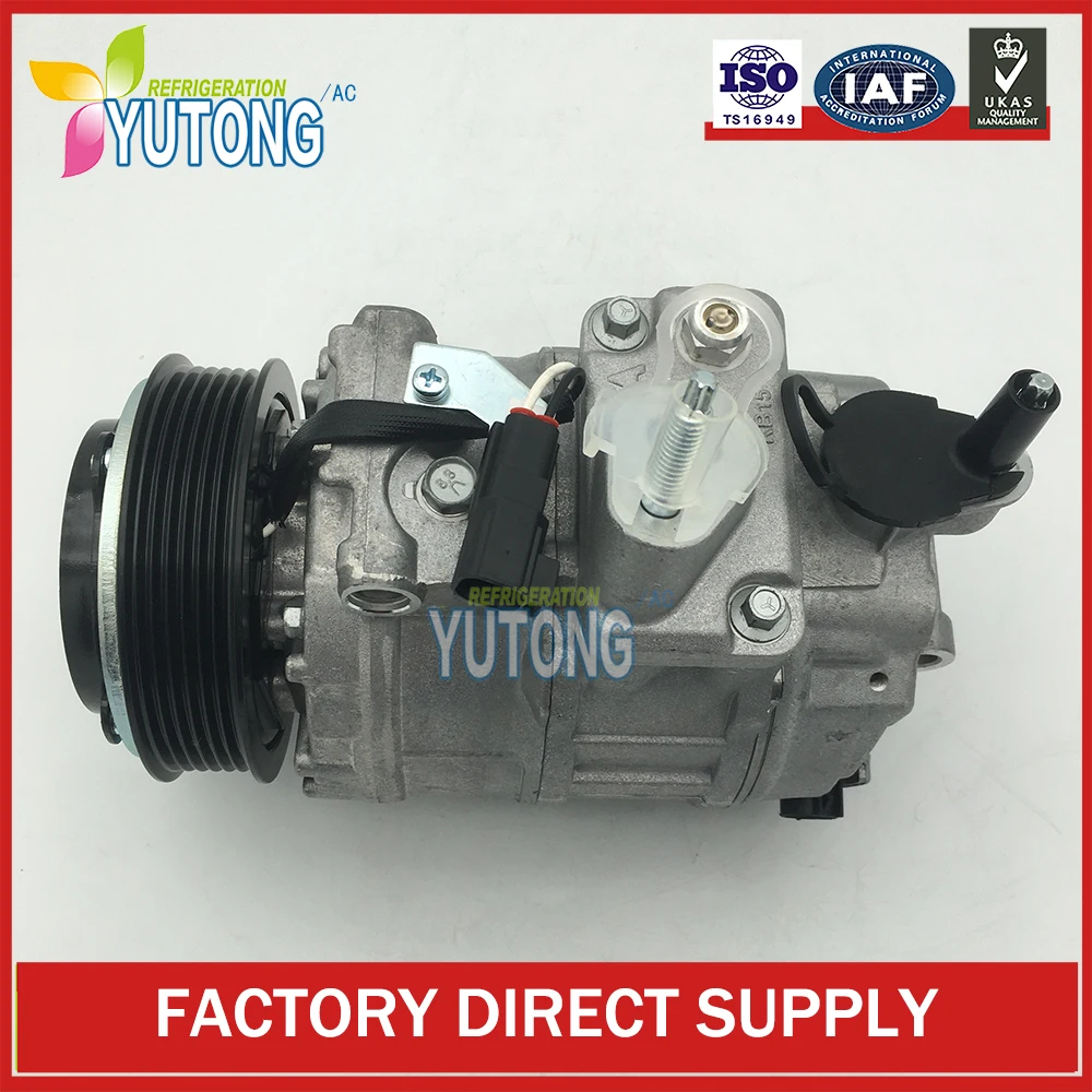 For AC Compressor Ford Edge 2.0L L4 2010-2018 447280-6161 CT4Z19703B 472806163 447280-6163 CT4319D629BA CT4319D629BB CT4Z19703C