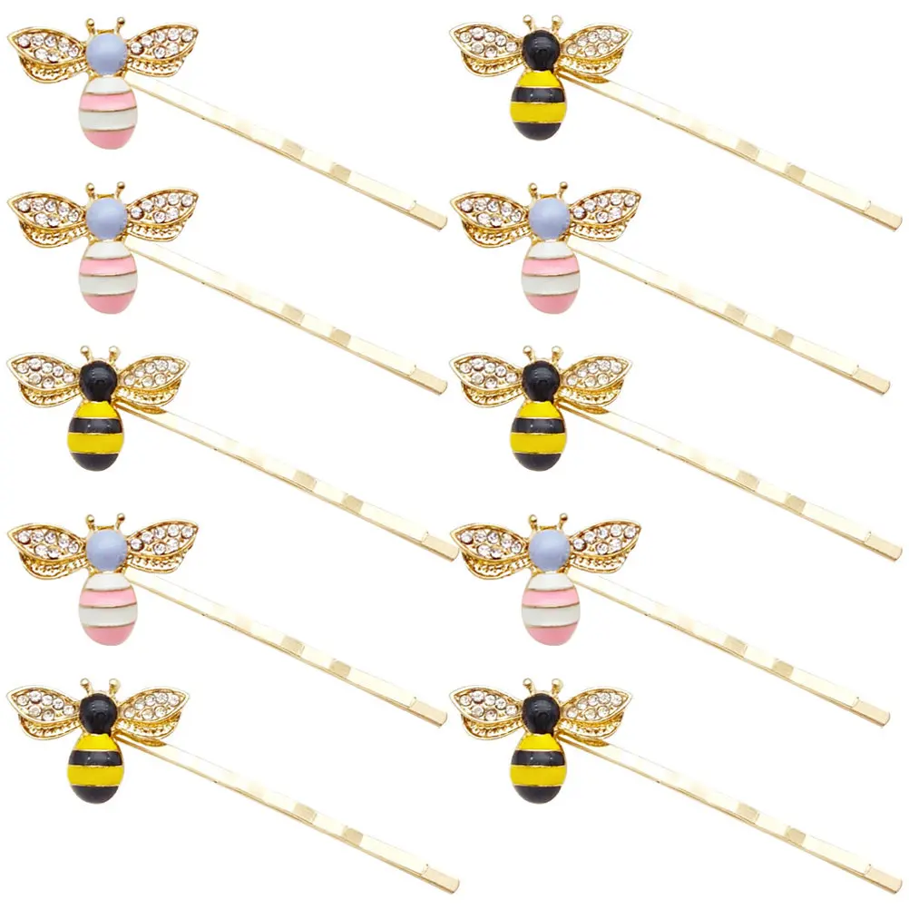 

Набор из 10 металлических заколок-бабочек для волос для девочек и женщин, декоративные зажимы, аксессуары для волос, подарки